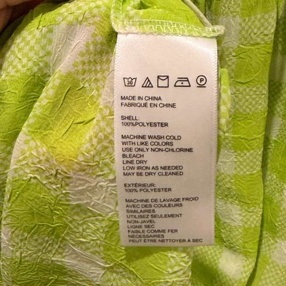 Urban Outfitters Gingham Wrap Dress - Picture 7 of 8